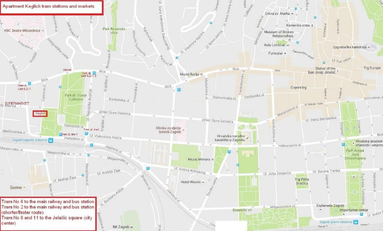 Apartment Keglich Ζάγκρεμπ Εξωτερικό φωτογραφία